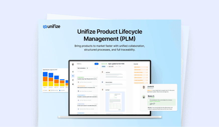 Unifize Product Lifecycle Management (PLM)