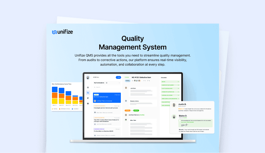 Unifize Quality Management System (QMS)
