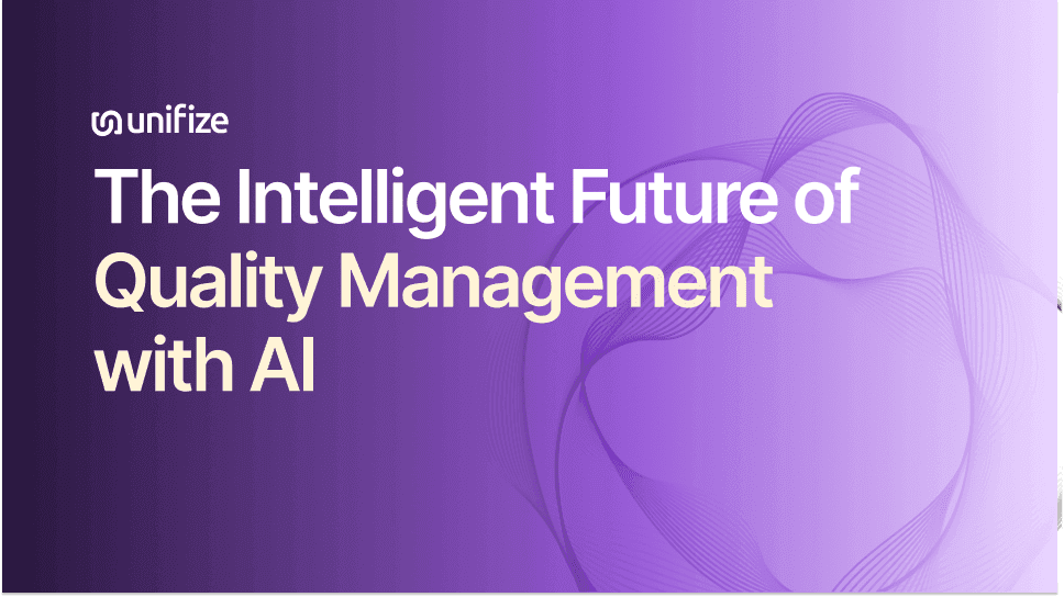 The Intelligent Future of Quality Management with Unifize AI (Demo)
