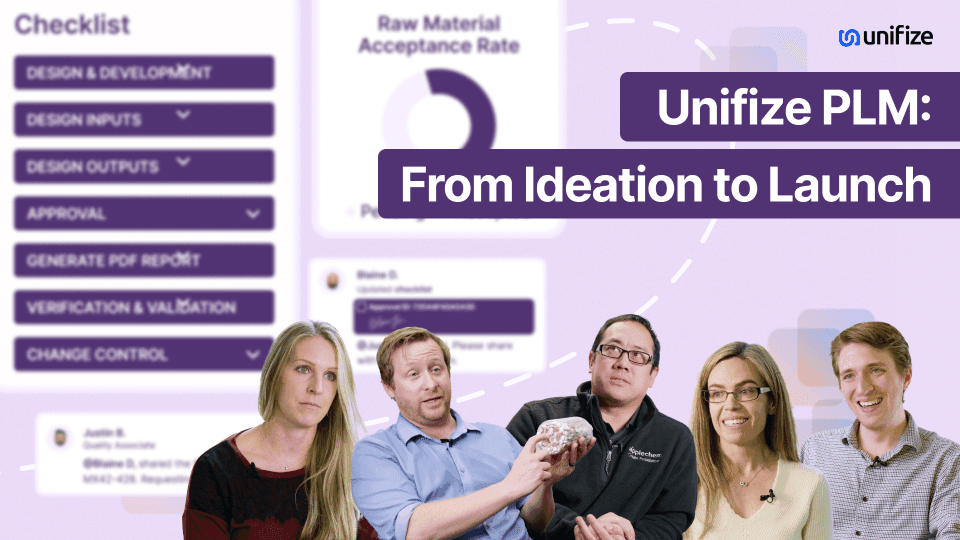 From Ideation to Launch: The Unifize PLM Acceleration