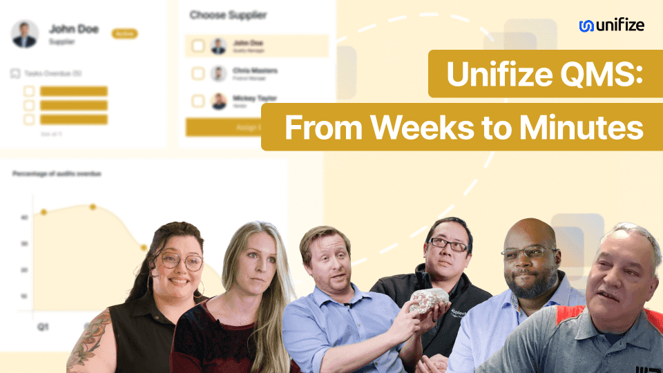 From Weeks to Minutes: The Unifize QMS Advantage