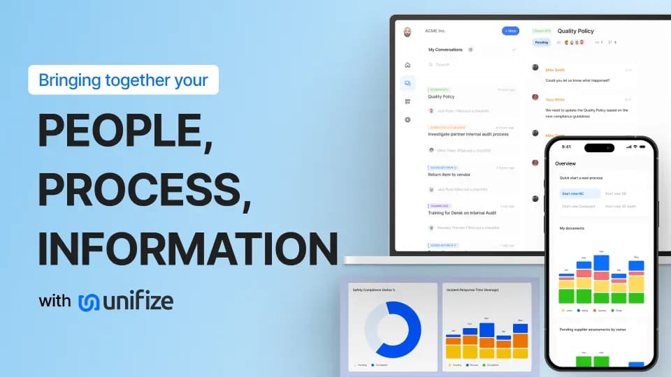 Unify your people, processes and information with Unifize